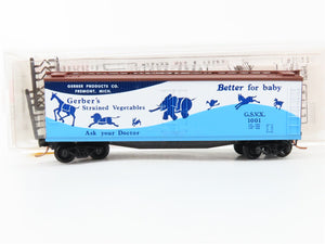 N Scale Micro-Trains MTL 49330 GSVX Gerber Products Company 40' Reefer 1001 RTR
