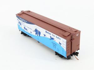 N Scale Micro-Trains MTL 49330 GSVX Gerber Products Company 40' Reefer 1001 RTR