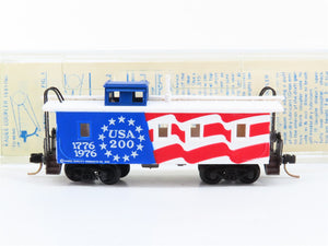 N Scale Micro-Trains MTL 50990 Bicentennial 34' Caboose USA-200 RTR