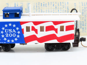 N Scale Micro-Trains MTL 50990 Bicentennial 34' Caboose USA-200 RTR