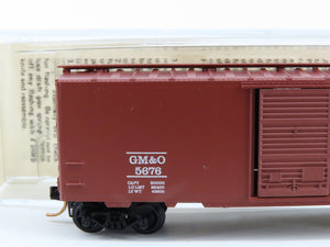 N Scale Micro-Trains MTL 20230 GM&O Gulf, Mobile & Ohio 40' Box Car 5676 RTR