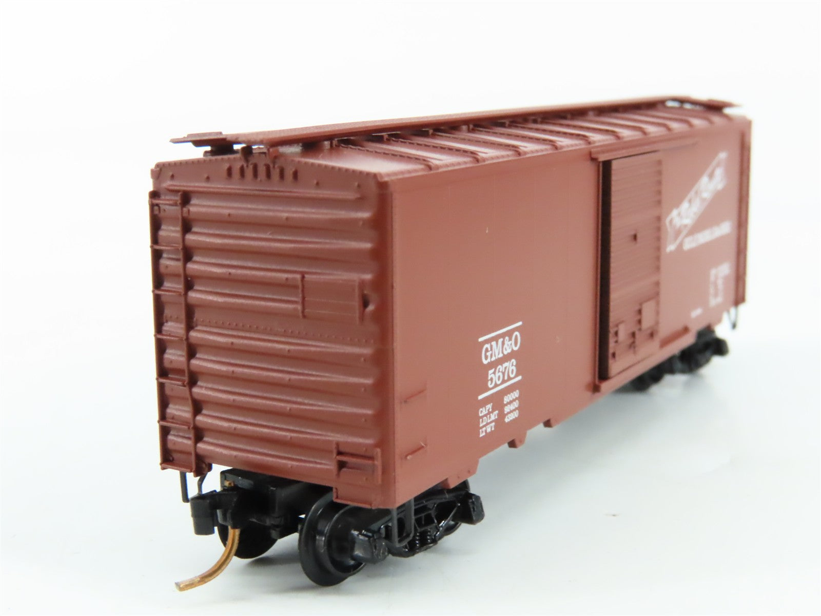 N Scale Micro-Trains MTL 20230 GM&O Gulf, Mobile & Ohio 40' Box Car 5676 RTR