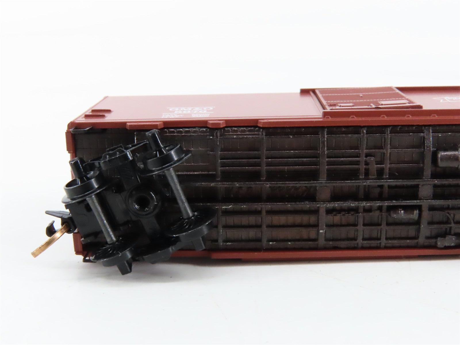 N Scale Micro-Trains MTL 20230 GM&O Gulf, Mobile & Ohio 40' Box Car 5676 RTR
