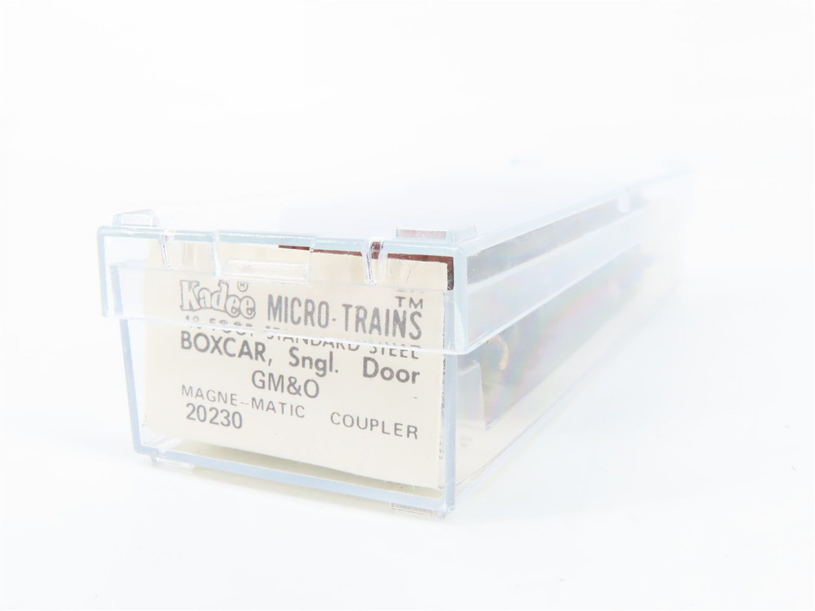 N Scale Micro-Trains MTL 20230 GM&O Gulf, Mobile & Ohio 40' Box Car 5676 RTR