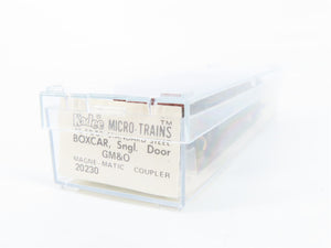 N Scale Micro-Trains MTL 20230 GM&O Gulf, Mobile & Ohio 40' Box Car 5676 RTR