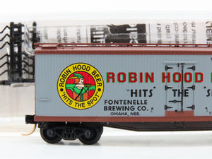 N Scale Micro-Trains MTL 49450 FBX Fontenelle Brewing Co. 40' Reefer 5300 RTR