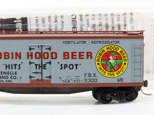 N Scale Micro-Trains MTL 49450 FBX Fontenelle Brewing Co. 40' Reefer 5300 RTR