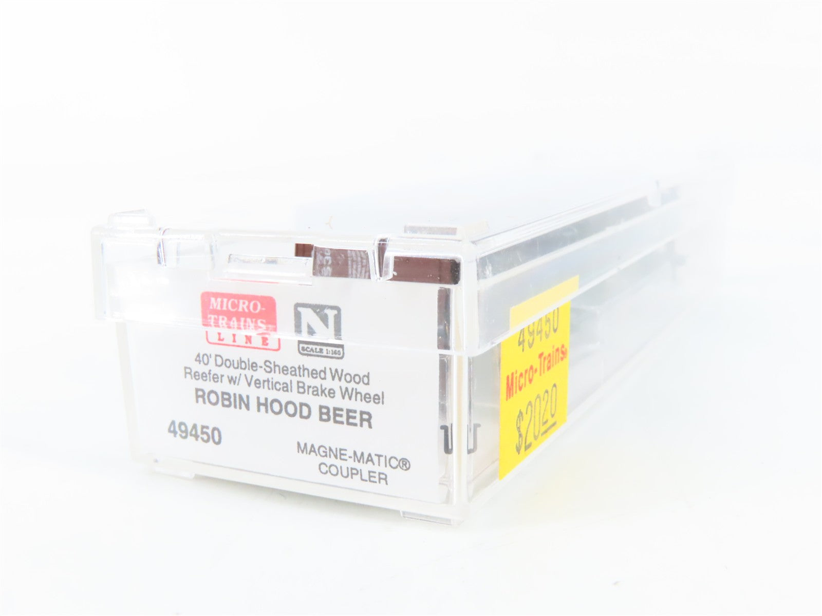 N Scale Micro-Trains MTL 49450 FBX Fontenelle Brewing Co. 40' Reefer 5300 RTR