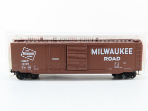 N Scale Micro-Trains MTL 33100 MILW Milwaukee Road 50' Box Car 12125 RTR
