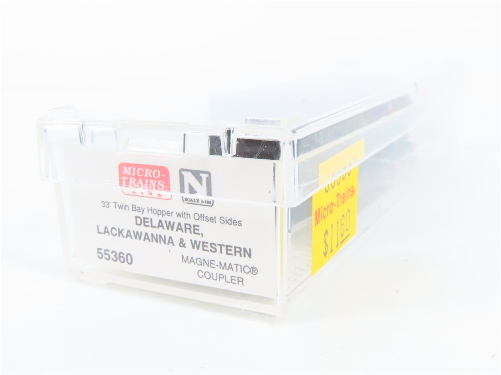 N Scale Micro-Trains MTL 55360 Delaware, Lackawanna & Western 33' Hopper RTR