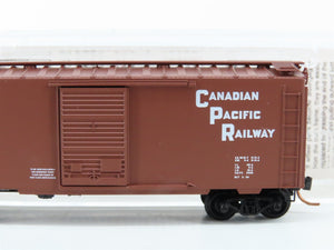 N Scale Micro-Trains MTL 20436/3 CP Canadian Pacific 40' Box Car 51096 RTR