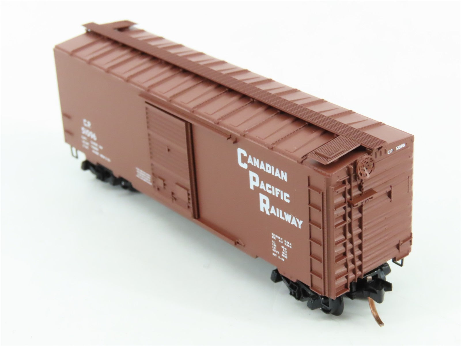 N Scale Micro-Trains MTL 20436/3 CP Canadian Pacific 40' Box Car 51096 RTR