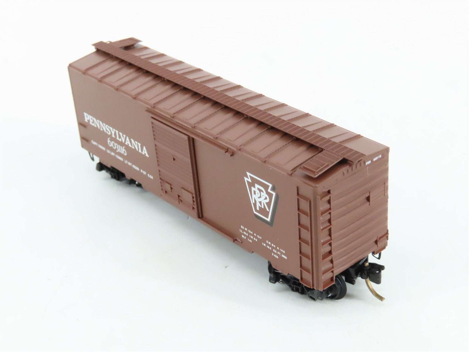 N Scale Micro-Trains MTL 20780 PRR Pennsylvania 40' Box Car 603116 RTR