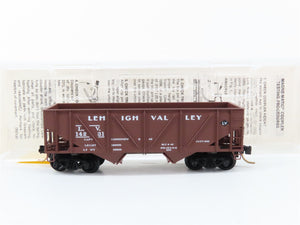 N Scale Micro-Trains MTL 57030 LV Lehigh Valley 33' 2-Bay Hopper 14231 RTR