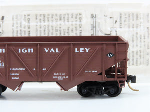 N Scale Micro-Trains MTL 57030 LV Lehigh Valley 33' 2-Bay Hopper 14231 RTR