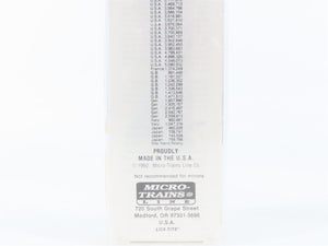 N Scale Micro-Trains MTL 57030 LV Lehigh Valley 33' 2-Bay Hopper 14231 RTR