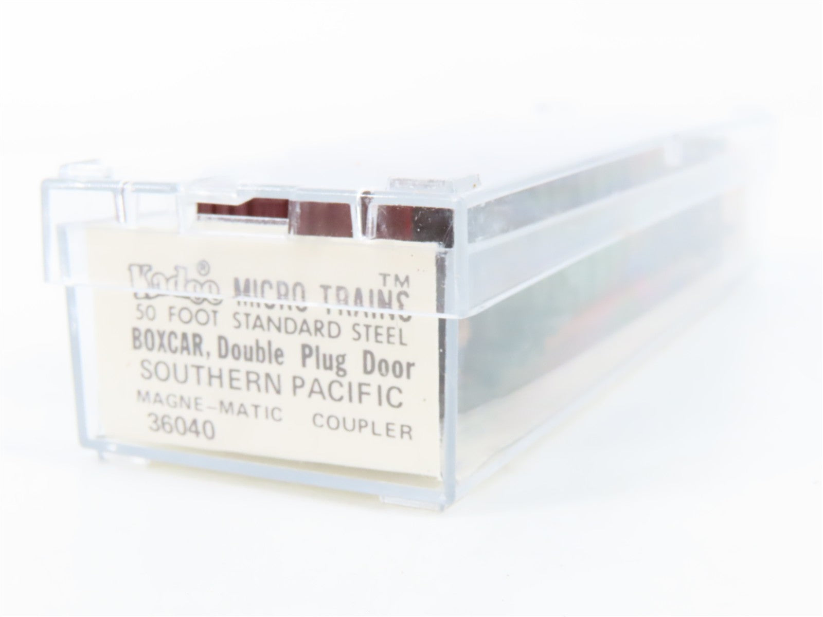 N Scale Micro-Trains MTL 36040 Southern Pacific 50' Double Plug Door Box Car RTR