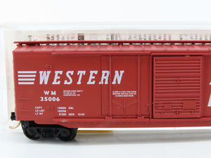 N Scale Micro-Trains MTL 33070 WM Western Maryland 50' Box Car 35006 RTR