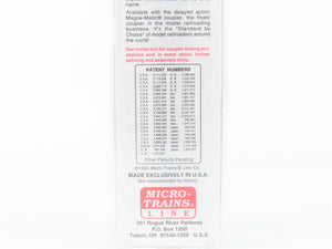 N Scale Micro-Trains MTL 46230 Frisco 50' Fishbelly Gondola Factory Interior RTR