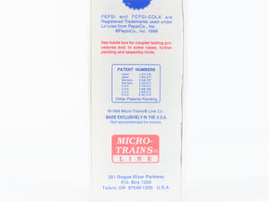 N Scale Micro-Trains MTL 69100 Pepsi-Cola 51' Rivet Side Mechanical Reefer RTR