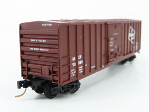 N Scale Micro-Trains MTL 25310 MILW Milwaukee Road 50' Box Car 50880 RTR