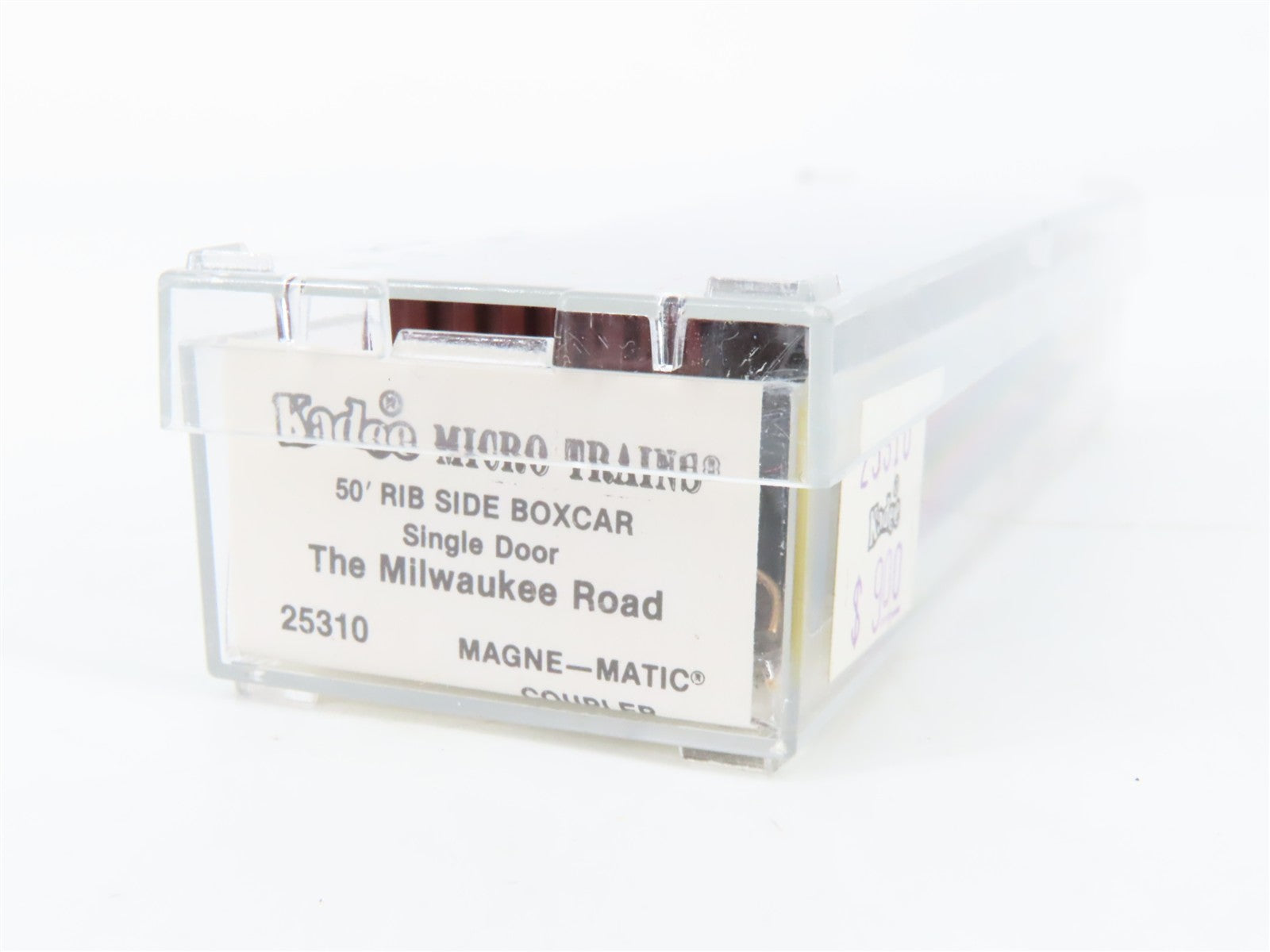 N Scale Micro-Trains MTL 25310 MILW Milwaukee Road 50' Box Car 50880 RTR