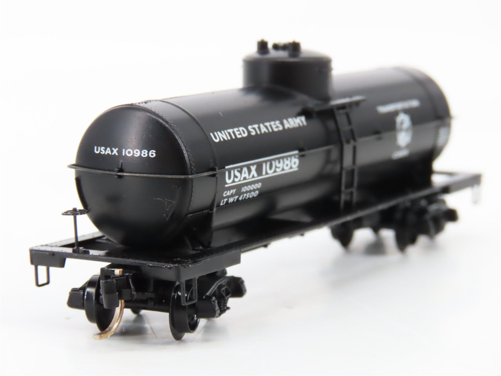 N Scale Micro-Trains MTL 65370 USAX U.S. Army 39' Tank Car 10986 RTR
