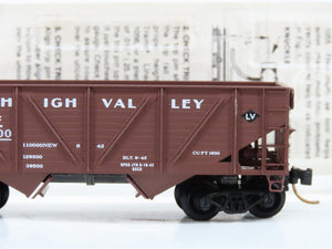 N Scale Micro-Trains MTL 57030 Lehigh Valley 33' 2-Bay Composite Side Hopper RTR