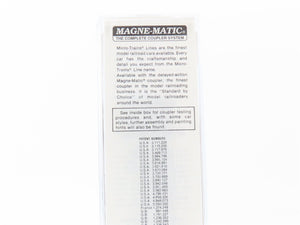 N Scale Micro-Trains MTL 57030 Lehigh Valley 33' 2-Bay Composite Side Hopper RTR