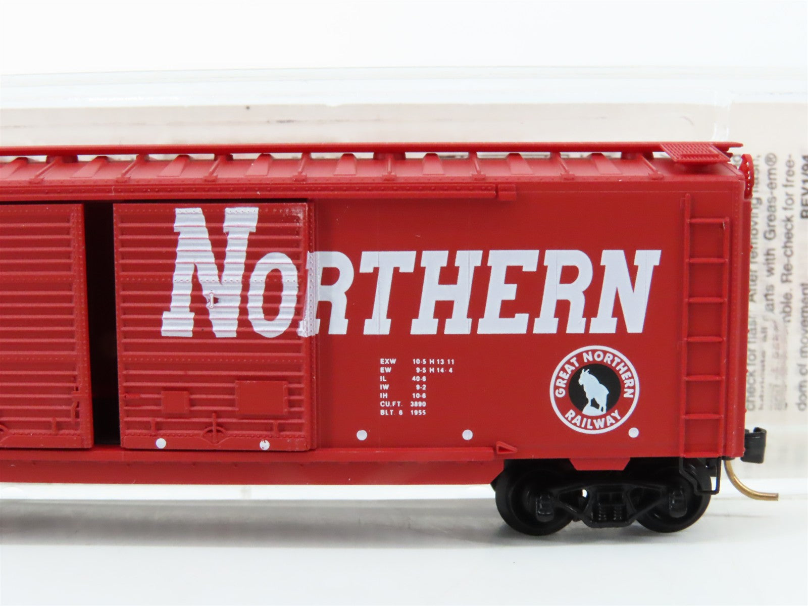 N Scale Micro-Trains MTL 23220 GN Great Northern 40' Box Car 3486 RTR