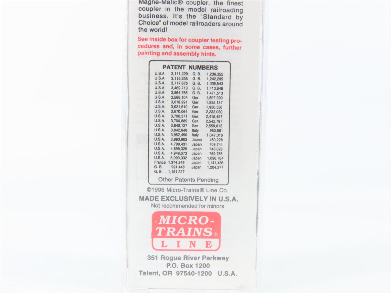 N Scale Micro-Trains MTL 70050 NPM Northern Pacific 51' Reefer 720 RTR