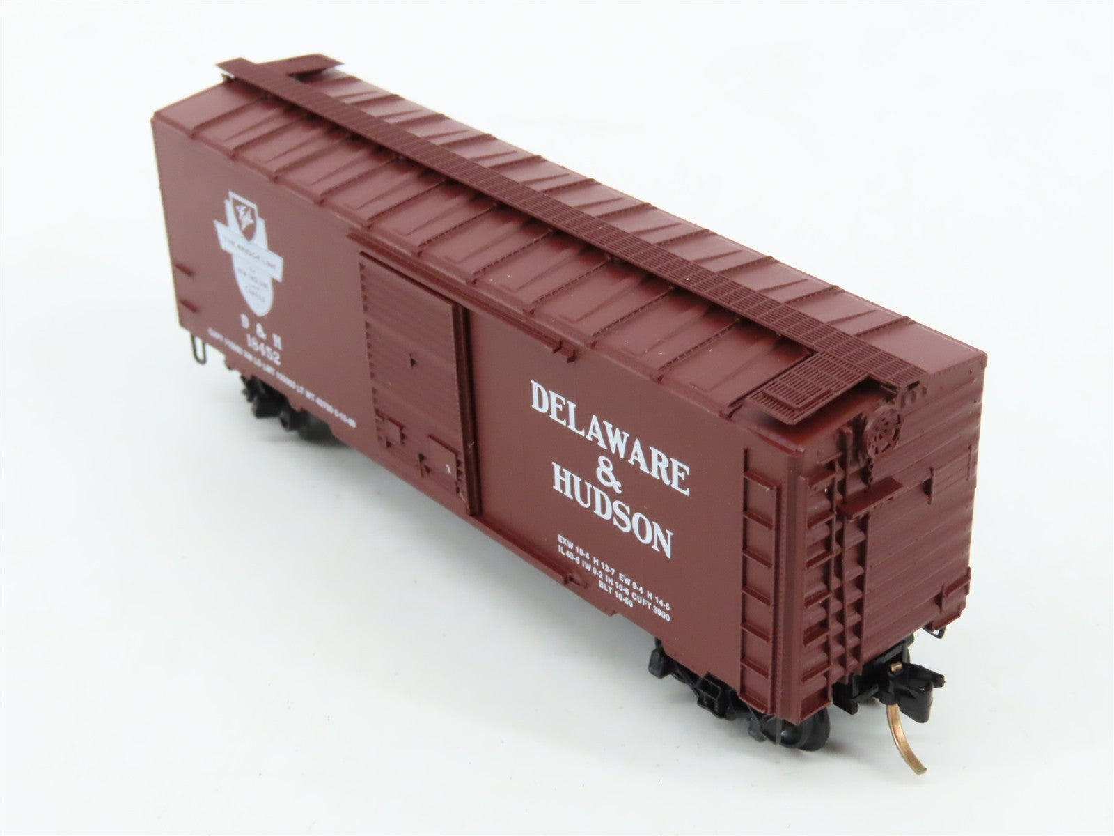 N Scale Kadee Micro-Trains MTL 20520 D&H Delaware & Hudson 40' Box Car 18452 RTR