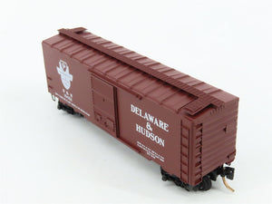 N Scale Kadee Micro-Trains MTL 20520 D&H Delaware & Hudson 40' Box Car 18452 RTR
