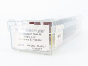 N Scale Kadee Micro-Trains MTL 20520 D&H Delaware & Hudson 40' Box Car 18452 RTR