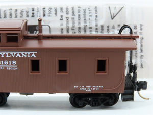 N Scale Micro-Trains MTL 51160 Pennsylvania 34' Wood-Sheathed Caboose RTR