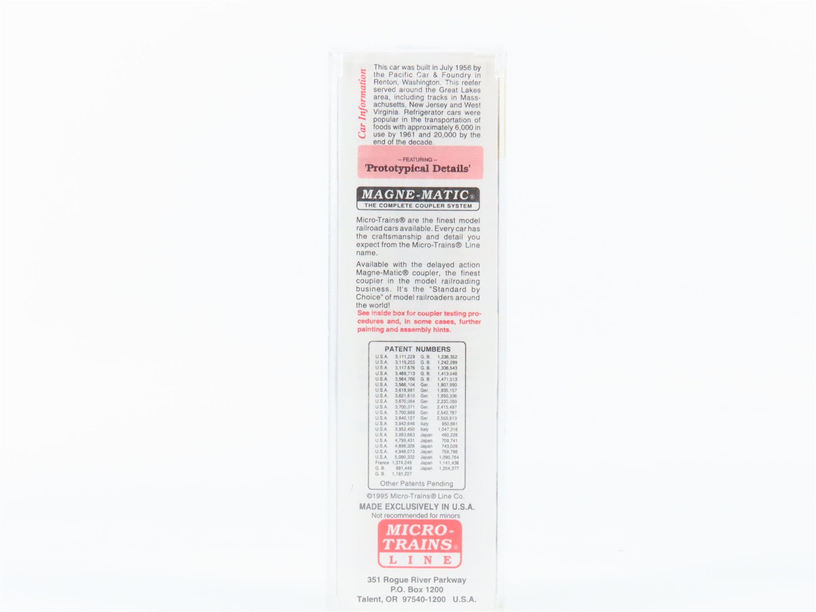 N Scale Micro-Trains MTL 69080 New York Central 51' Mechanical Reefer RTR