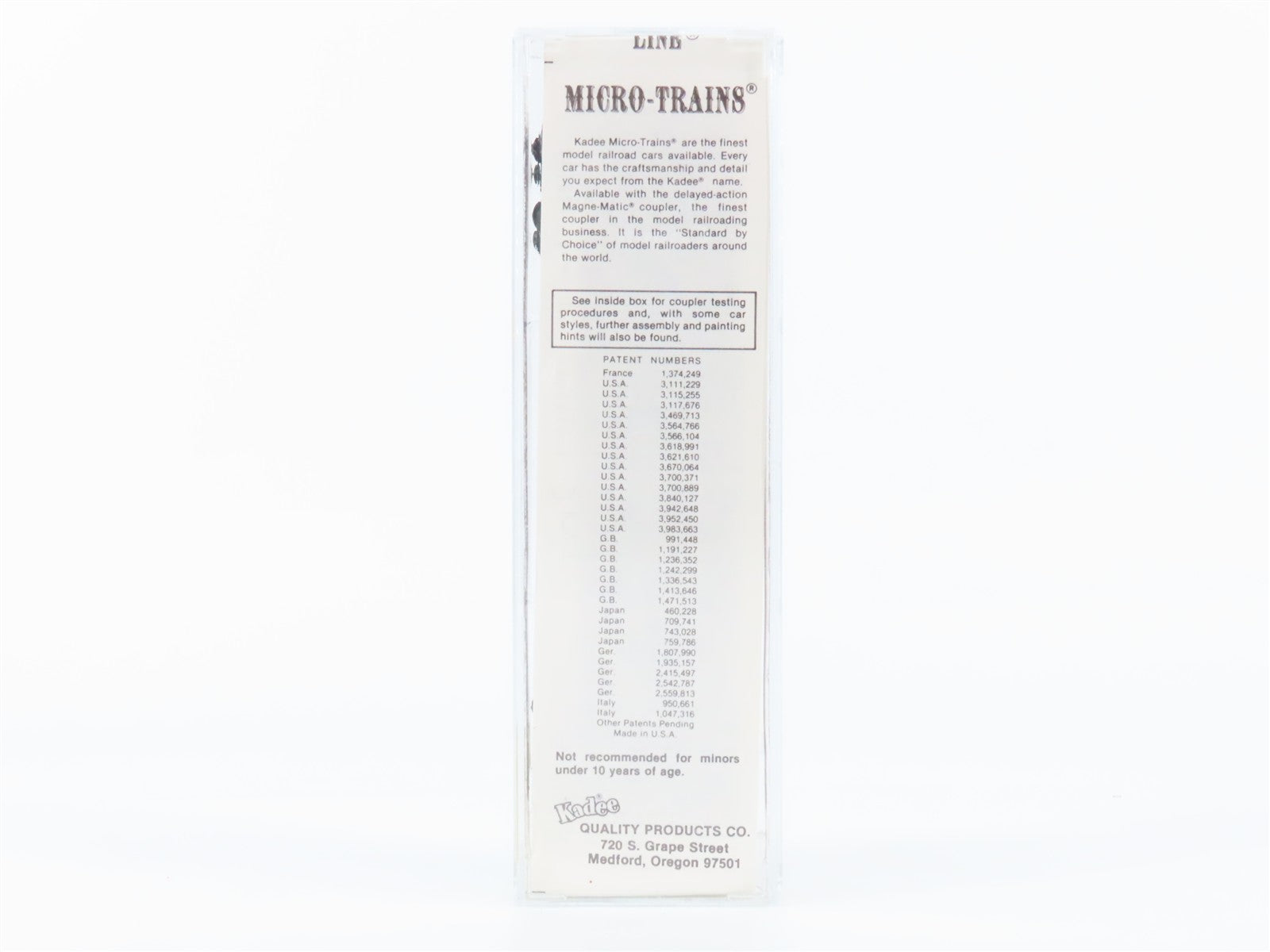 N Scale Micro-Trains MTL 34170 Grand Trunk Western 50' Double Door Box Car RTR