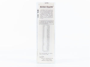 N Scale Micro-Trains MTL 34170 Grand Trunk Western 50' Double Door Box Car RTR
