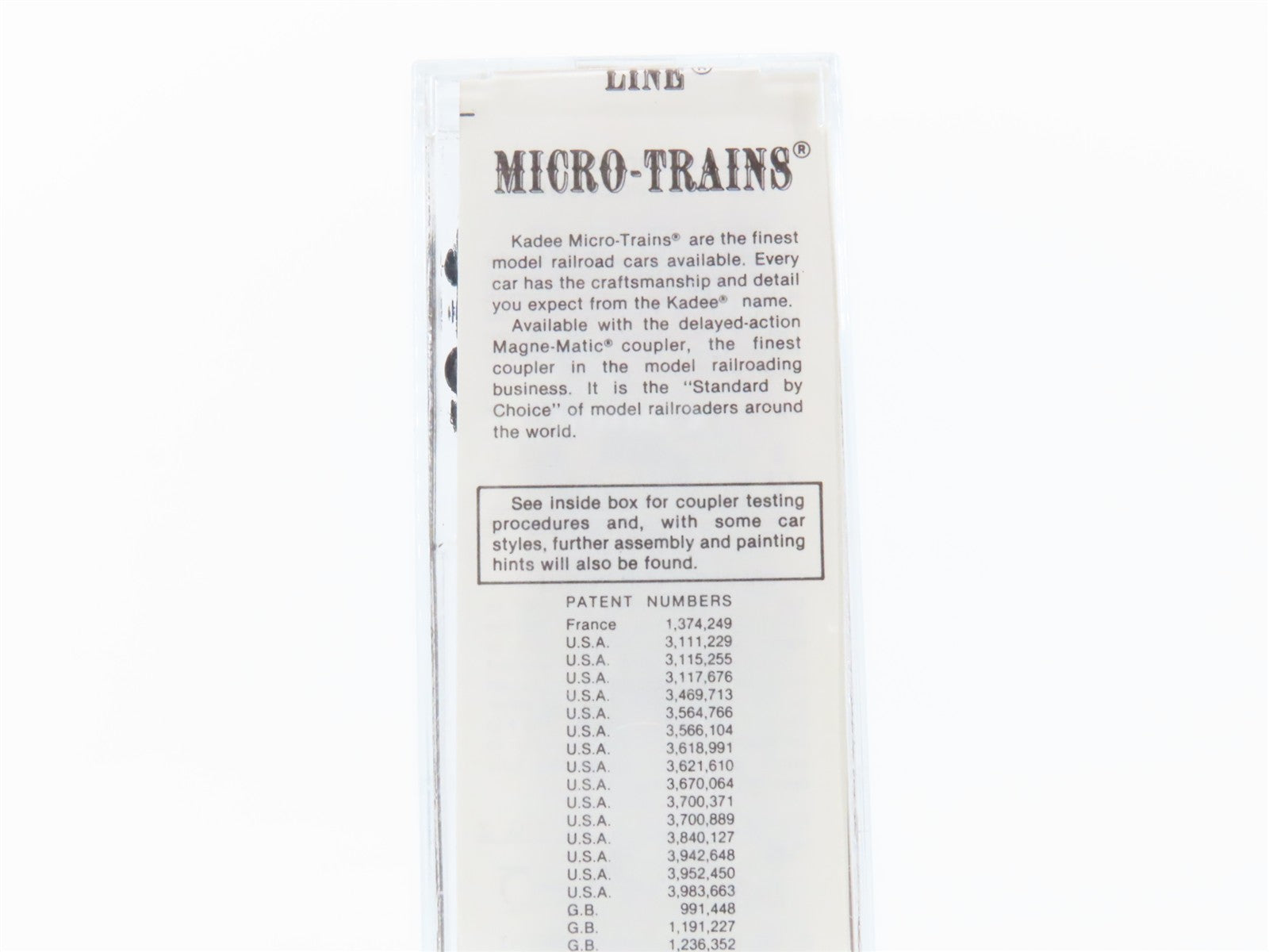 N Scale Micro-Trains MTL 34170 Grand Trunk Western 50' Double Door Box Car RTR