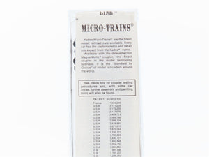 N Scale Micro-Trains MTL 34170 Grand Trunk Western 50' Double Door Box Car RTR