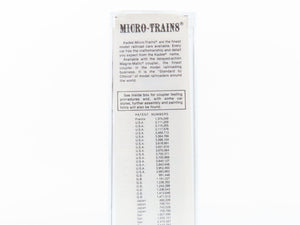 N Scale Micro-Trains MTL 25450 Valdosta Southern 50' Rib Side Box Car RTR