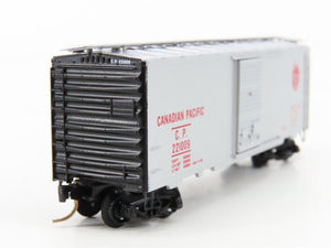 N Kadee Micro-Trains MTL 20890 CP Canadian Pacific Beaver 40' Box Car 221009 RTR