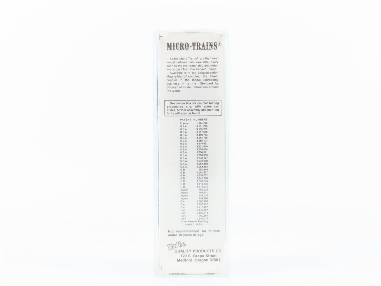N Kadee Micro-Trains MTL 20890 CP Canadian Pacific Beaver 40' Box Car 221009 RTR