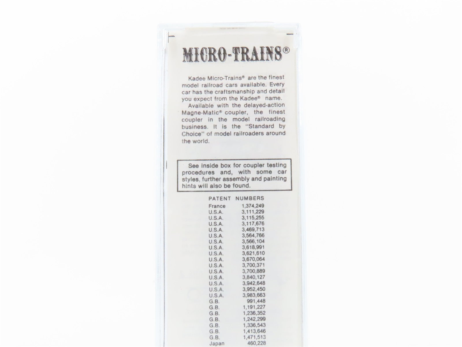 N Kadee Micro-Trains MTL 20890 CP Canadian Pacific Beaver 40' Box Car 221009 RTR