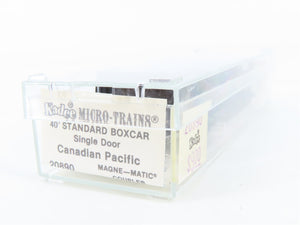 N Kadee Micro-Trains MTL 20890 CP Canadian Pacific Beaver 40' Box Car 221009 RTR
