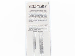 N Scale Micro-Trains MTL 50180 Milwaukee Road 34' Wood-Sheathed Caboose RTR