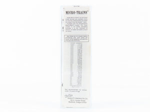 N Scale Micro-Trains MTL 32230 Chicago & North Western 50' Plug Door Box Car RTR
