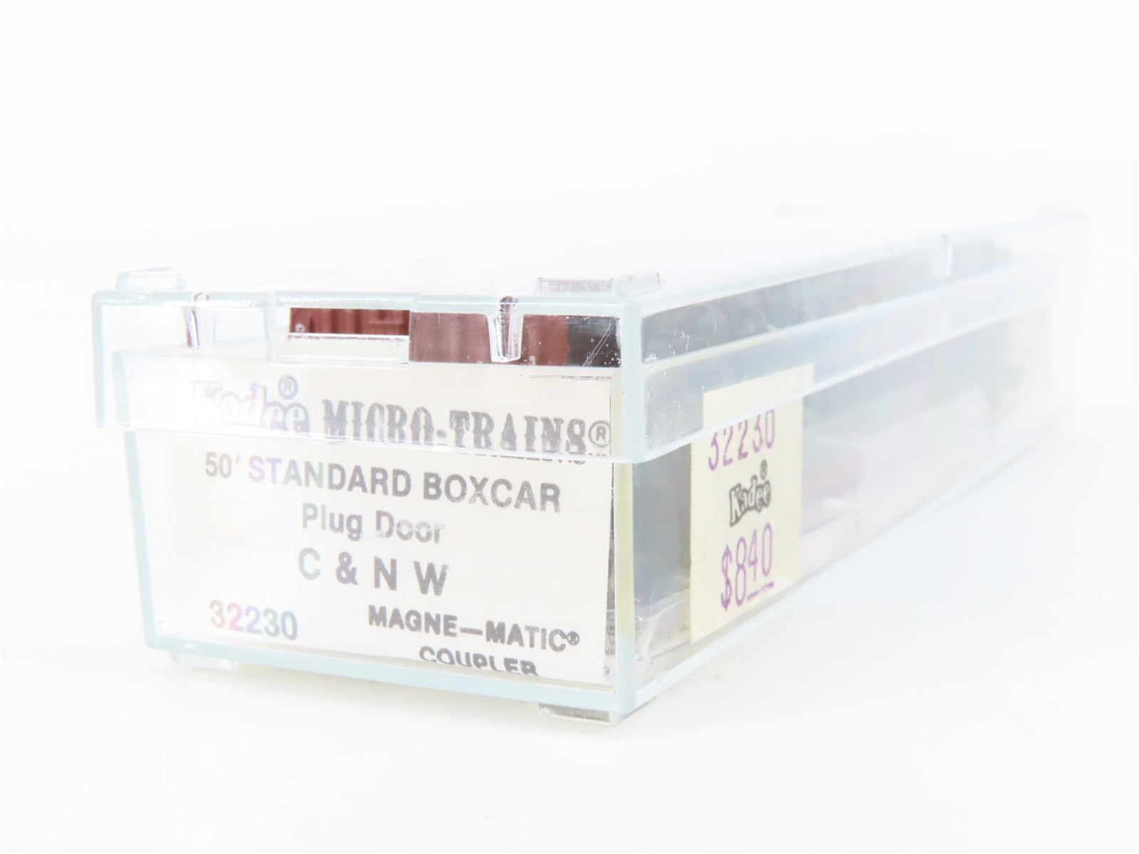 N Scale Micro-Trains MTL 32230 Chicago & North Western 50' Plug Door Box Car RTR