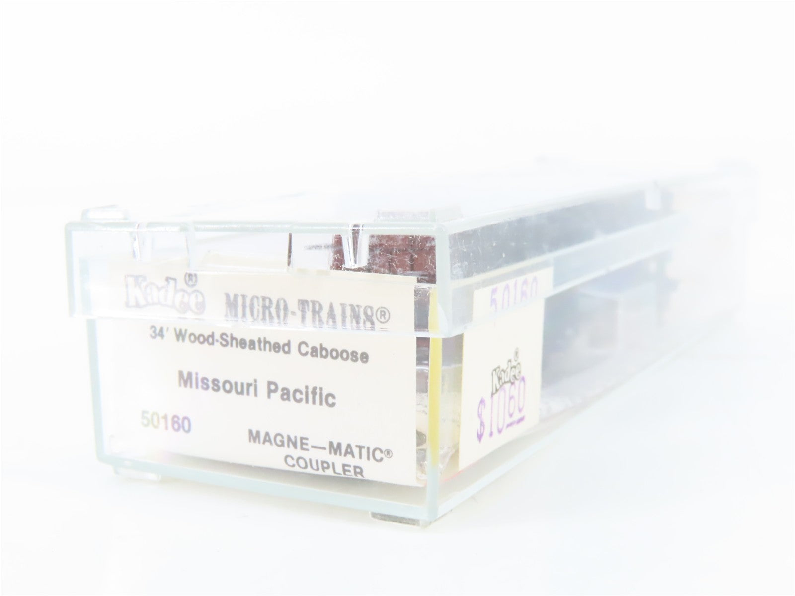 N Scale Micro-Trains MTL 50160 Missouri Pacific 34' Wood-Sheathed Caboose RTR