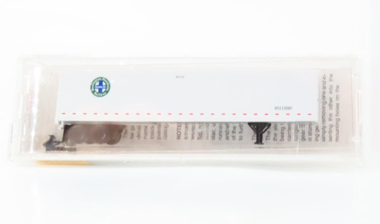 N Scale Micro-Trains MTL 68060 Burlington Northern Santa Fe 48' Van Trailer RTR
